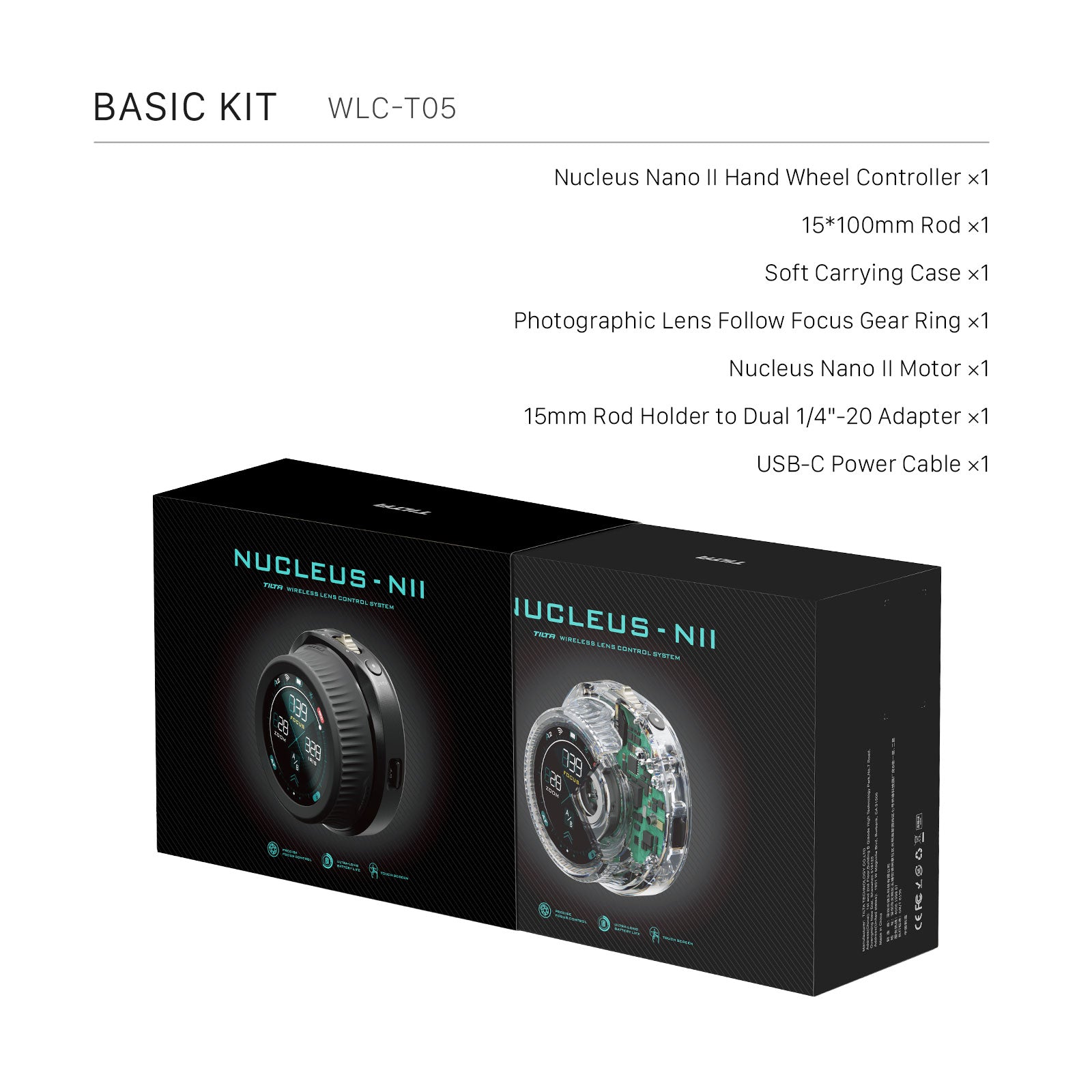 Tilta Nucleus Nano II Wireless Lens Control System WLC-T05