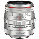 Pentax HD Pentax da 20-40 mm f / 2,8-4 ed limité DC WR Objectif (Argent)