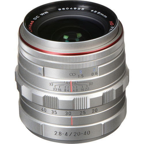 Pentax HD Pentax DA 20-40mm f/2.8-4 ED Limited DC WR Lens (Silver)