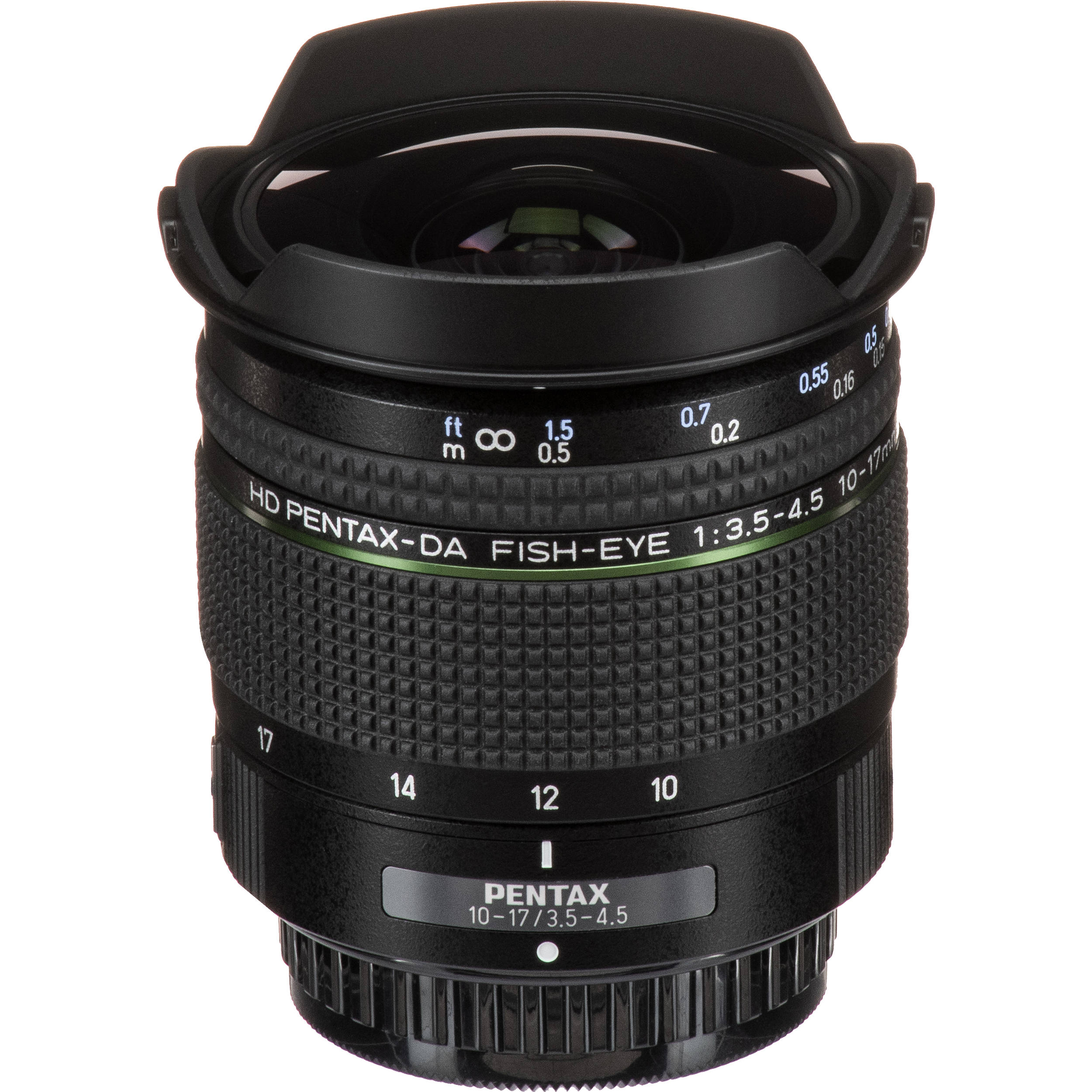 Pentax hd da fisheye 10-17mm f / 3,5-4,5 ed Objectif
