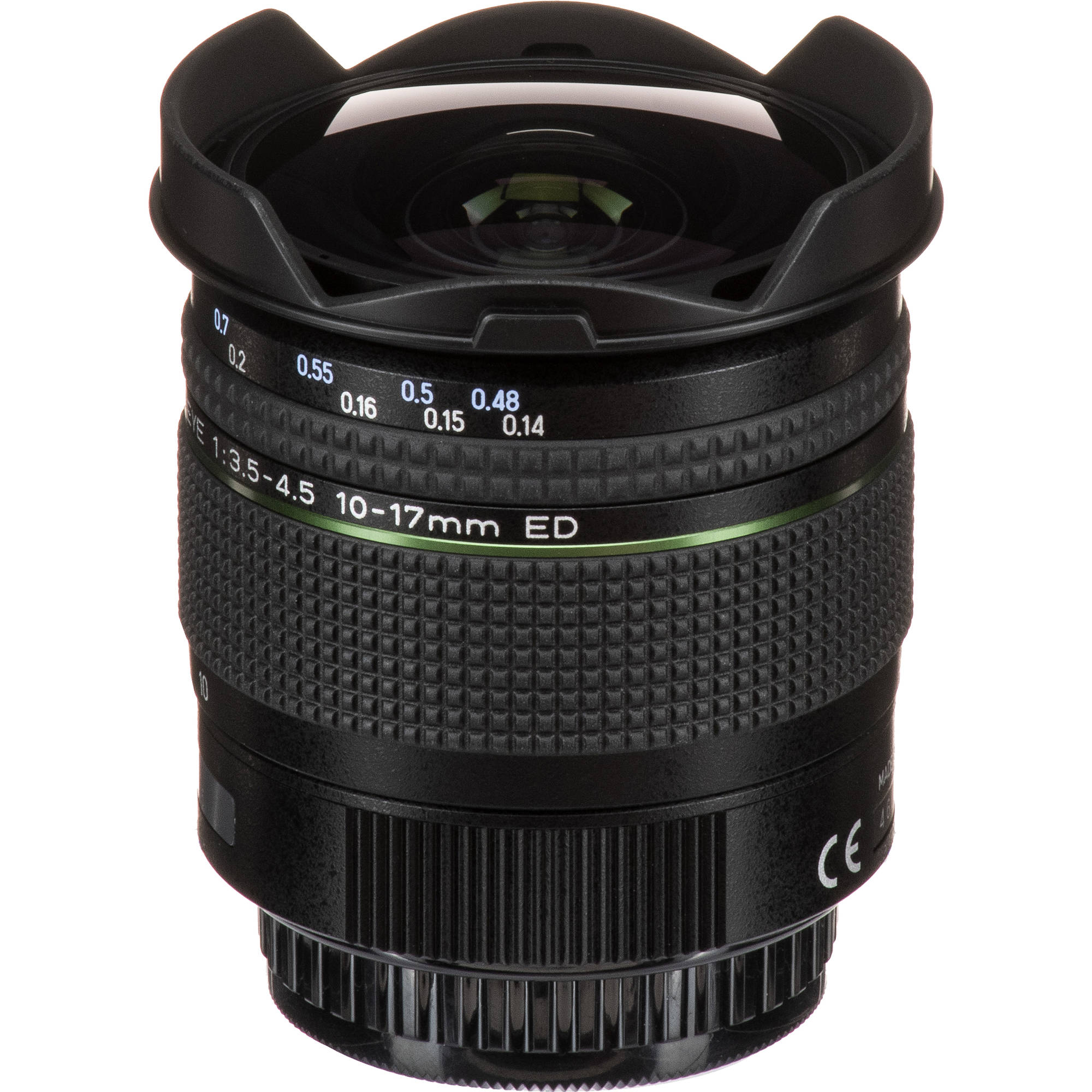 Pentax hd da fisheye 10-17mm f / 3,5-4,5 ed Objectif