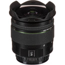 Pentax hd da fisheye 10-17mm f / 3,5-4,5 ed Objectif