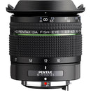 Pentax hd da fisheye 10-17mm f / 3,5-4,5 ed Objectif