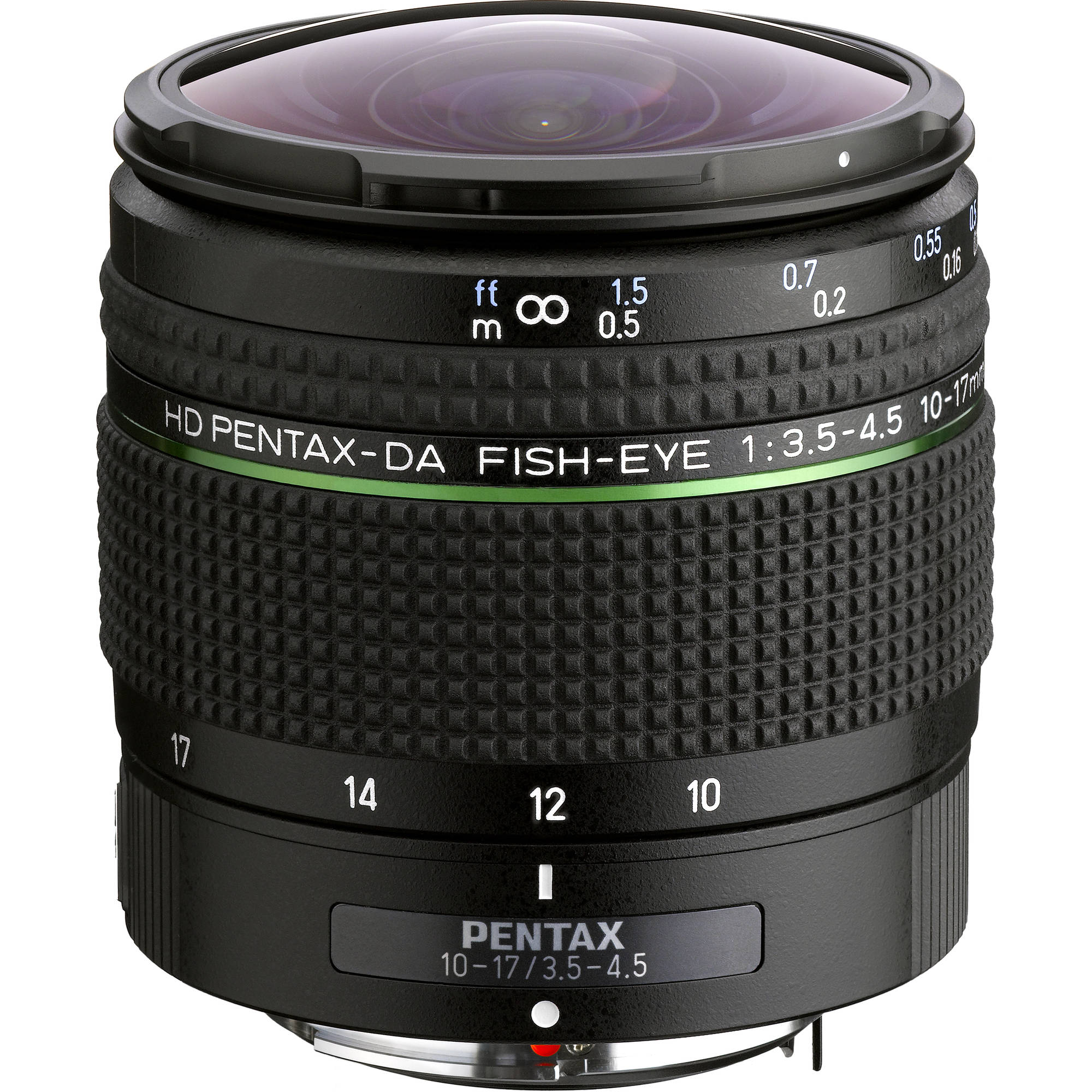 Pentax hd da fisheye 10-17mm f / 3,5-4,5 ed Objectif