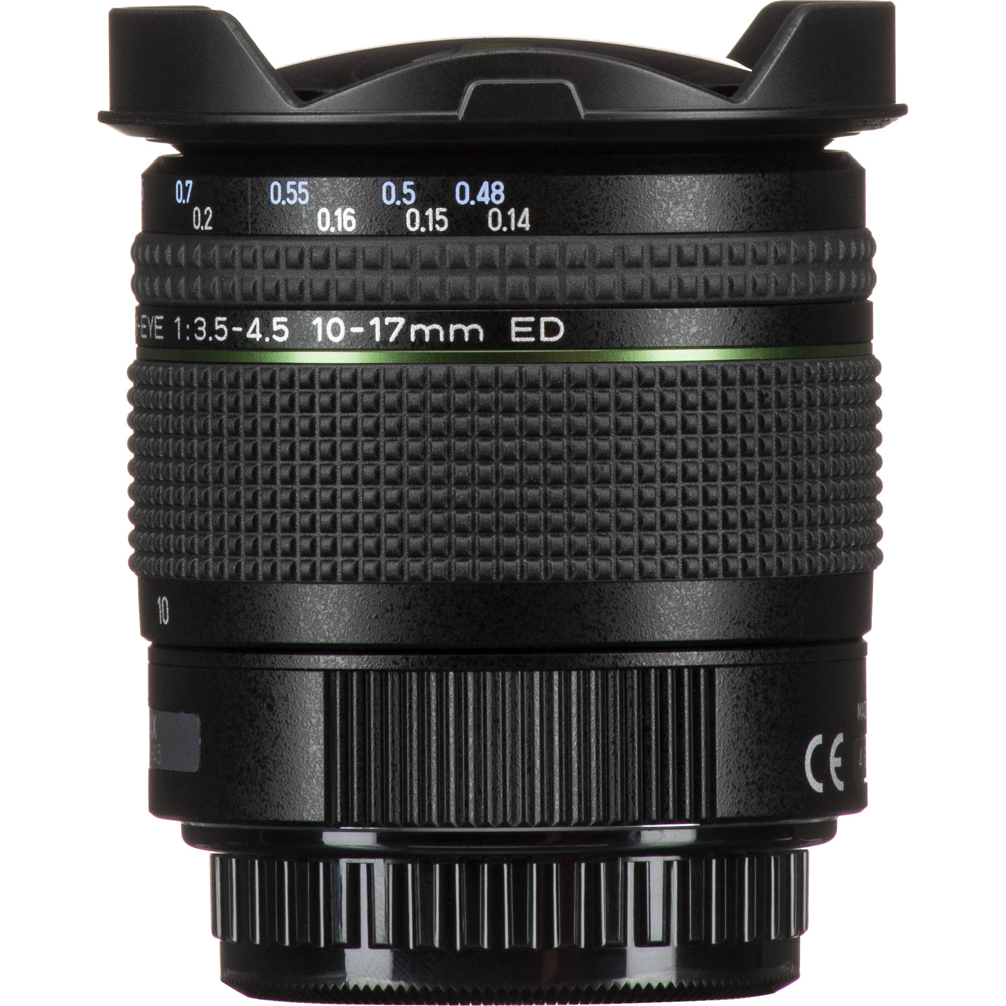 Pentax hd da fisheye 10-17mm f / 3,5-4,5 ed Objectif