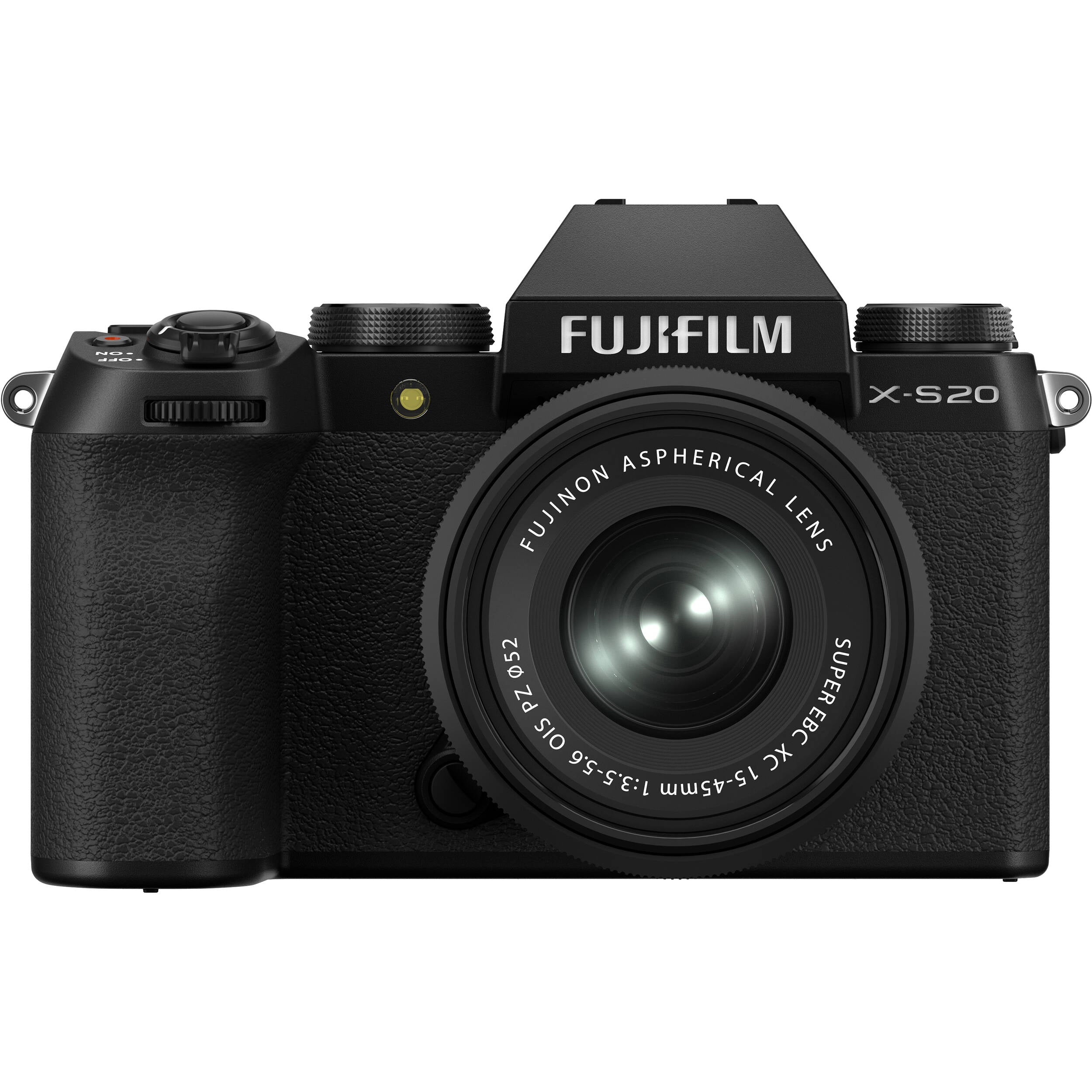 Caméra sans miroir Fujifilm X-S20 avec objectif 15-45 mm - noir