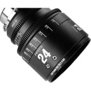 7Artisans INFINTE 24mm T2.1 Ciné Objectif (ARRI PL, Noir)