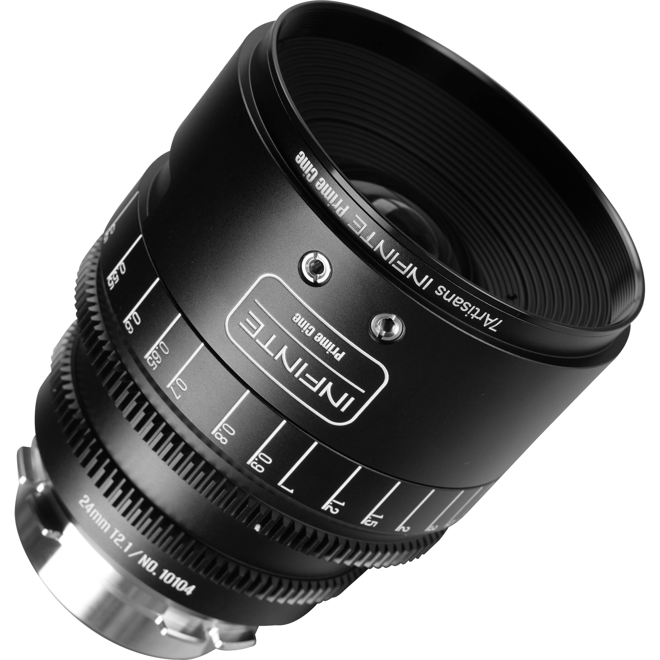 7Artisans INFINTE 24mm T2.1 Ciné Objectif (ARRI PL, Noir)