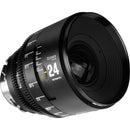 7Artisans INFINTE 24mm T2.1 Ciné Objectif (ARRI PL, Noir)