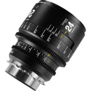 7Artisans INFINTE 24mm T2.1 Ciné Objectif (ARRI PL, Noir)