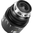 7Artisans INFINTE 24mm T2.1 Ciné Objectif (ARRI PL, Noir)