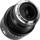 7Artisans INFINTE 24mm T2.1 Ciné Objectif (ARRI PL, Noir)
