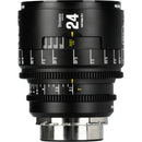 7Artisans INFINTE 24mm T2.1 Ciné Objectif (ARRI PL, Noir)