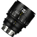 7Artisans INFINTE 24mm T2.1 Ciné Objectif (ARRI PL, Noir)