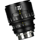 7Artisans INFINTE 24mm T2.1 Ciné Objectif (ARRI PL, Noir)