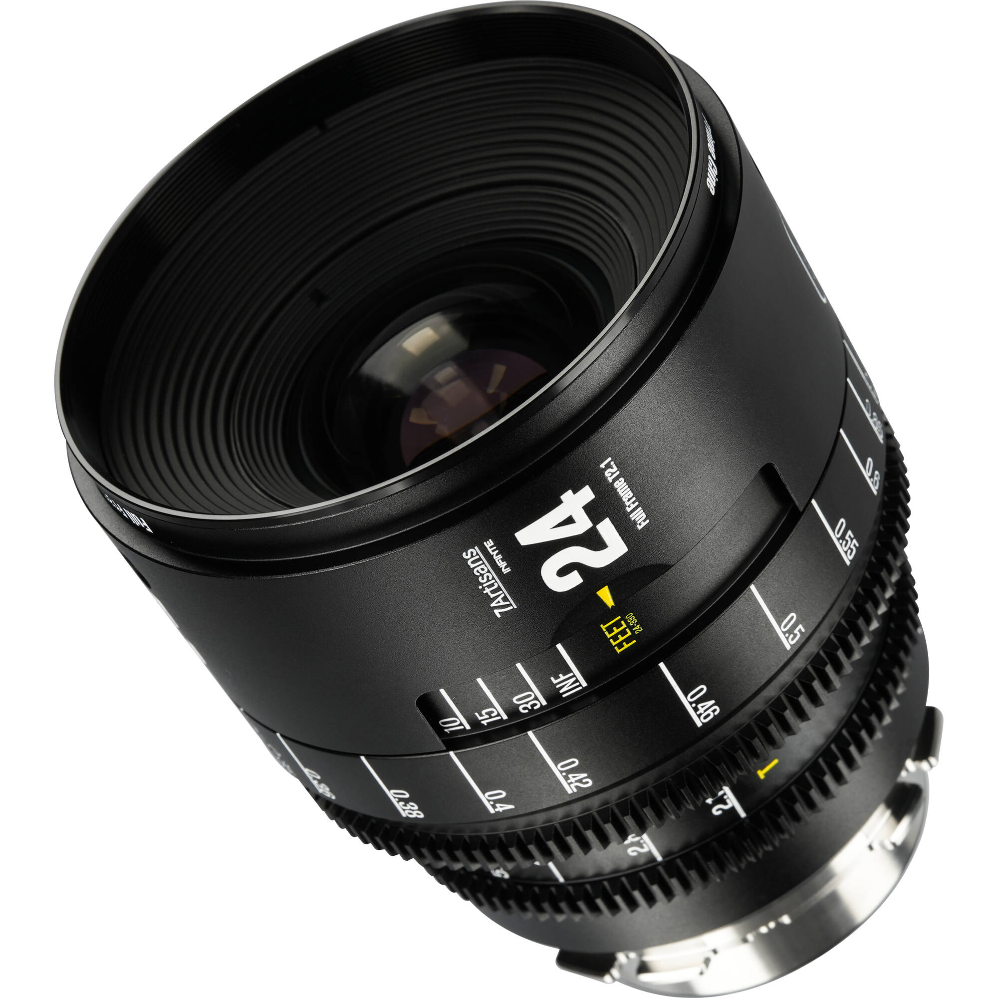 7Artisans INFINTE 24mm T2.1 Ciné Objectif (ARRI PL, Noir)