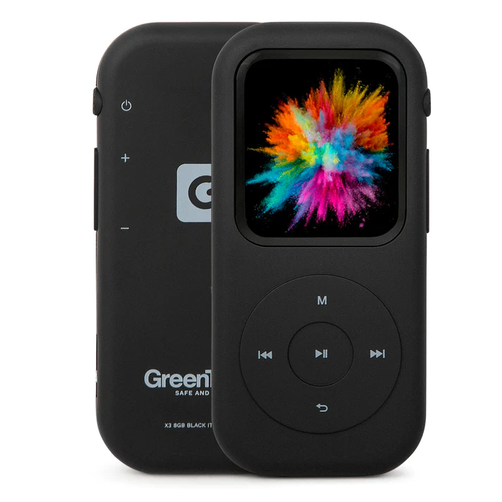 Greentouch Sport Mp3 Player avec Bluetooth - noir
