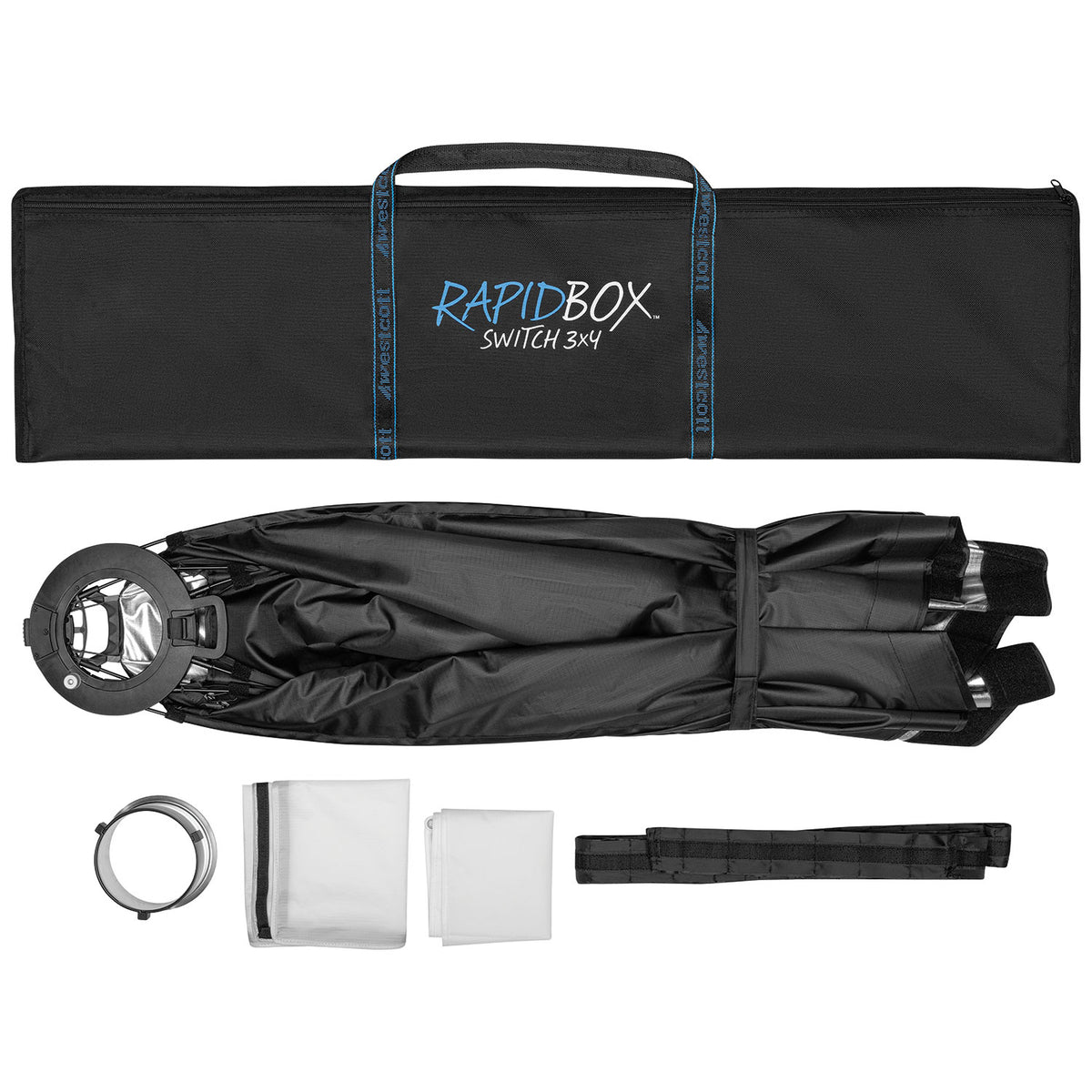 Westcott Rapid Box Switch 3x4 Fold-Flat Softbox & Grid
