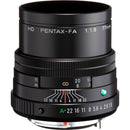 Pentax HD Pentax-Fa 77 mm f / 1,8 Limited (Noir)