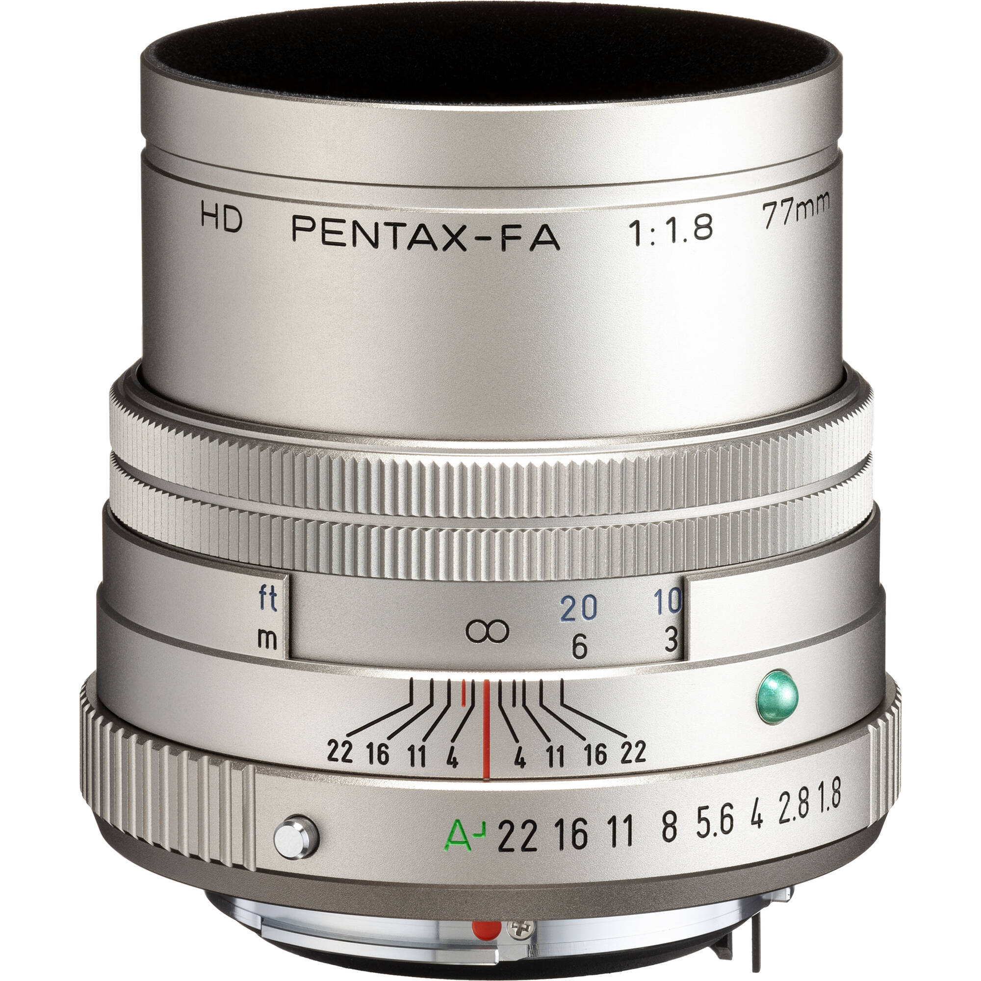 Pentax HD Pentax-FA 77mm f/1.8 Limited (Silver)