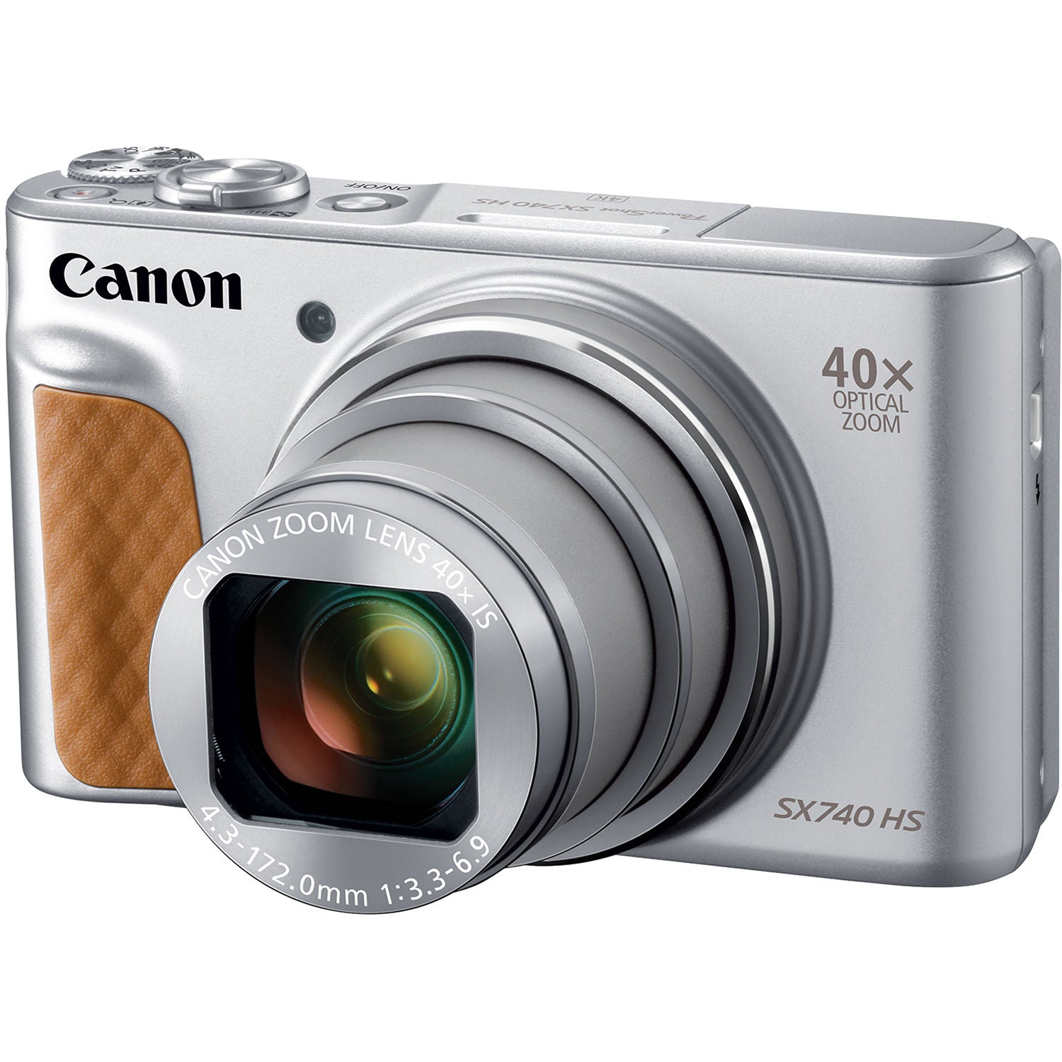 Canon PowerShot SX740 HS シルバー #4646 Canon PowerShot SX740 HS Digital Camera (Silver) | ExcellentPhoto.ca