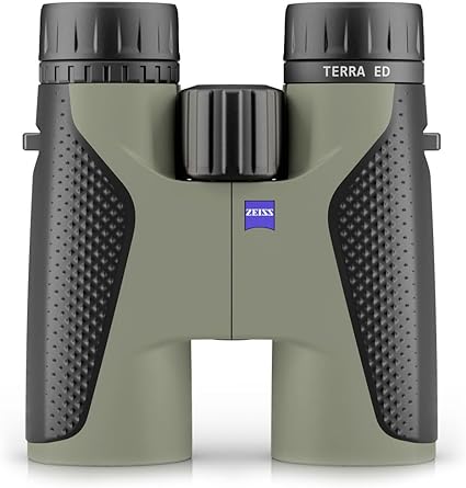ZEISS Terra ED 8x42 Binoculars - Black-Velvet Green/Grey
