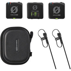 RODE Wireless PRO 2-Person Clip-On Wireless Microphone System/Recorder with Lavaliers (2.4 GHz) - Open Box