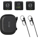 RODE Wireless PRO 2-Person Clip-On Wireless Microphone System/Recorder with Lavaliers (2.4 GHz) - Open Box