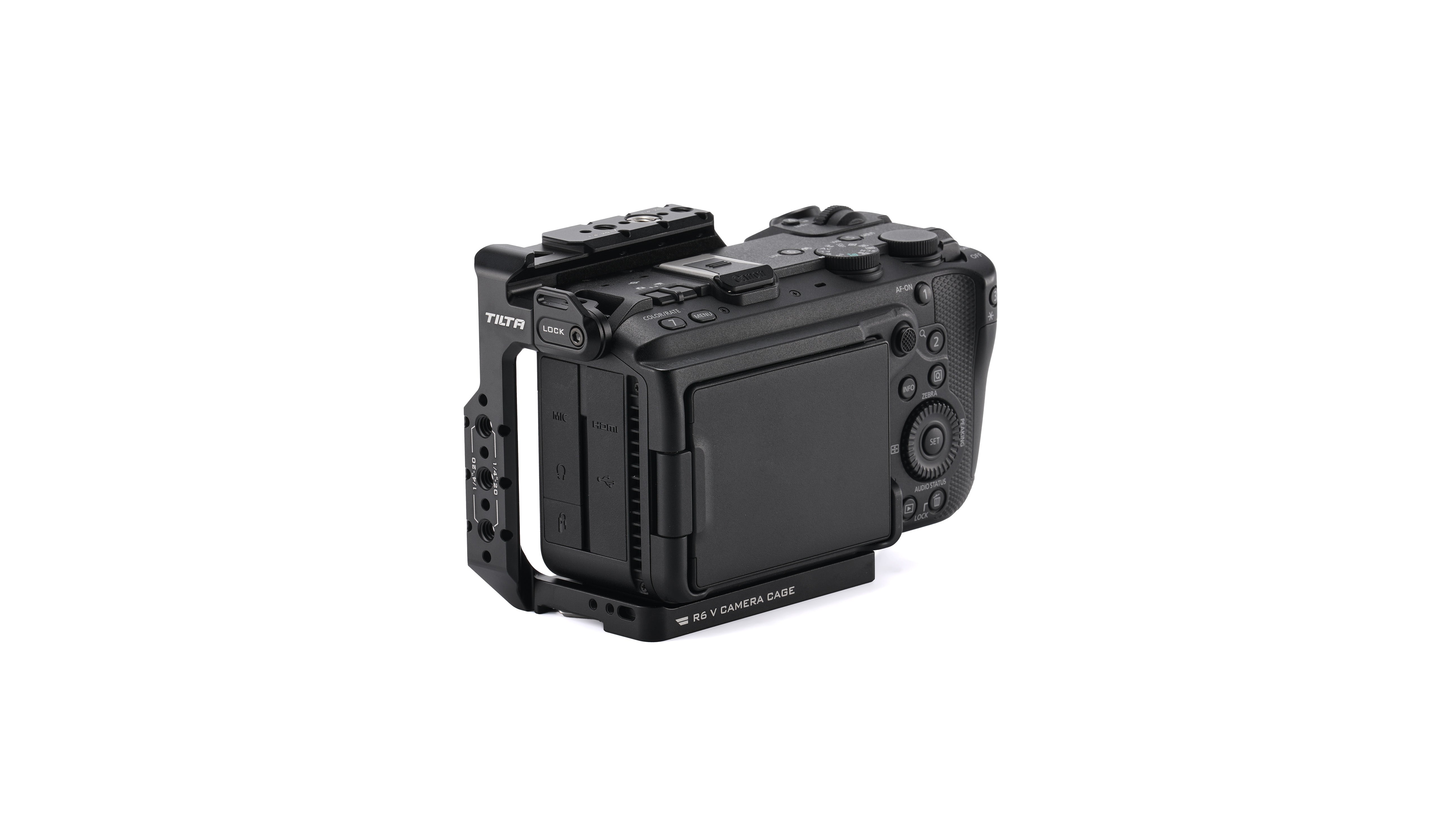 Tilta Half Camera Cage for Canon R6 V - Black