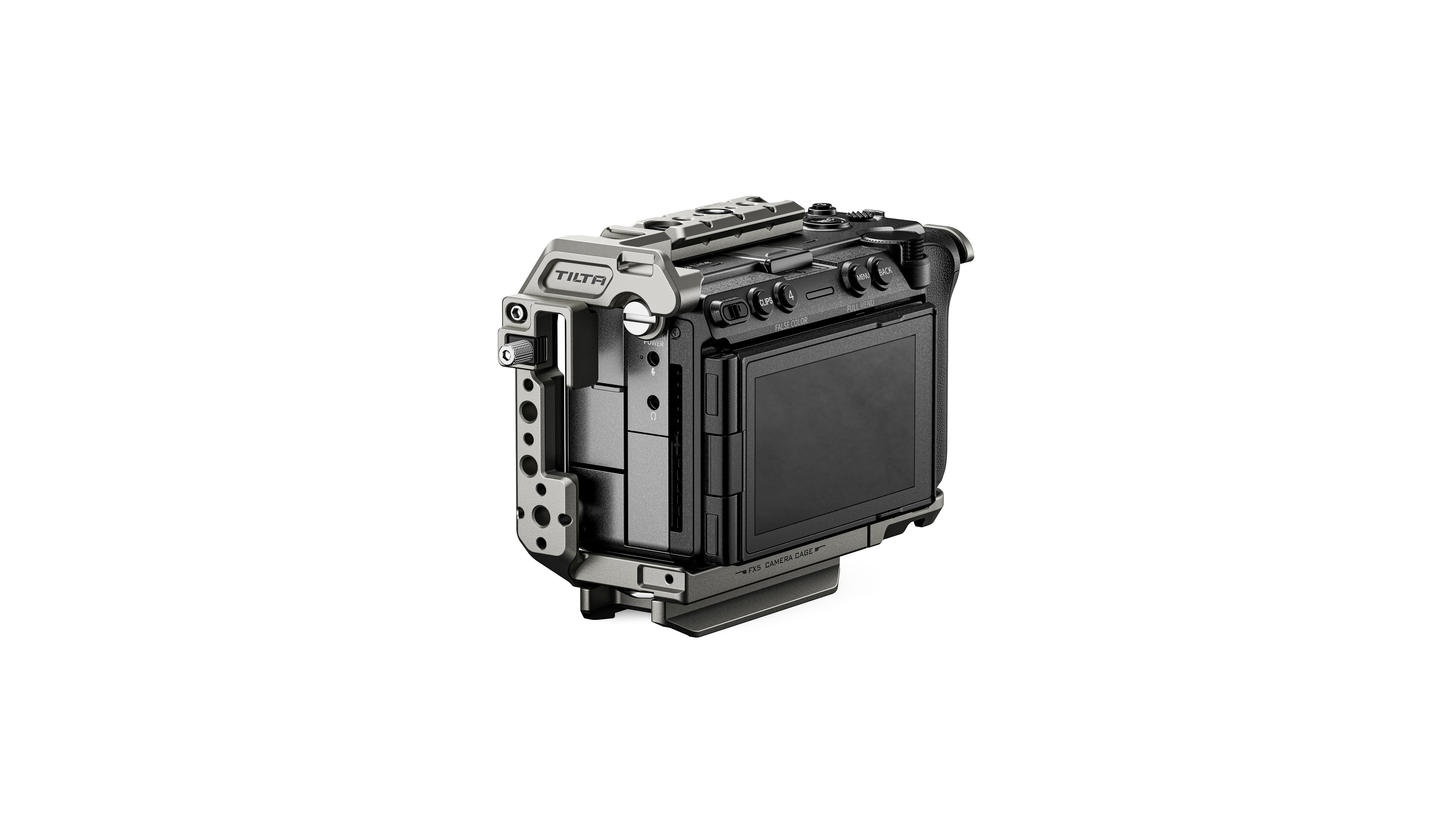 Tilta Full Camera Cage for Sony FX5 - Titanium Gray