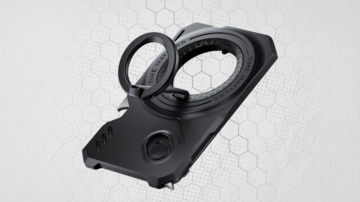 Tilta Khronos Multi-Functional Magnetic Backplate for iPhone 18 Pro - Black