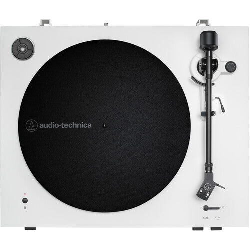 Audio-Technica Consumer AT-LP3XBT entièrement automatique à deux vitesses avec Bluetooth (blanc)