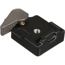 MANFROTTO 323 Adaptateur de libération rapide du système RC2 avec 200PL-14 plaque