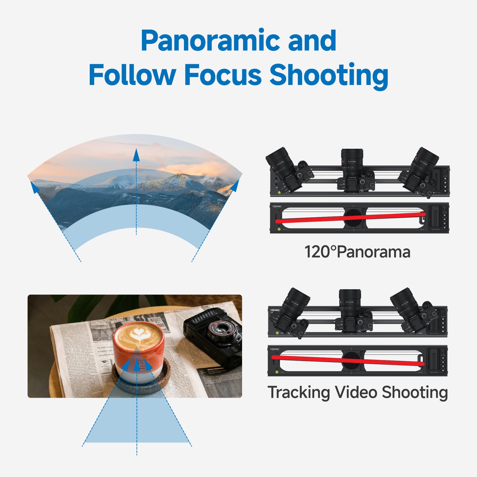 Accsoon Toprig  S40 Video Slider