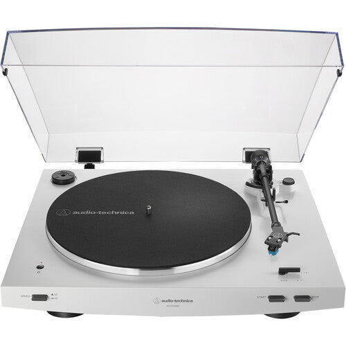 Audio-Technica Consumer AT-LP3XBT Fully Automatic Two-Speed Turntable with Bluetooth (White)
