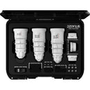 Pictor Zoom Kit à 3 objectifs avec boîtier (12-25 / 20-55 / 50-125, T2.8) (blanc)