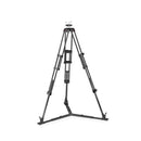 Manfrotto Carbon Fiber Twin Leg Video Tripod Legs with Ground Spreader (100/75mm Bowl)