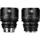 7Artisans INFINTE 35mm T2.1 Ciné Objectif (Canon EF, Noir)