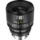 7Artisans INFINTE 35mm T2.1 Ciné Objectif (Canon EF, Noir)