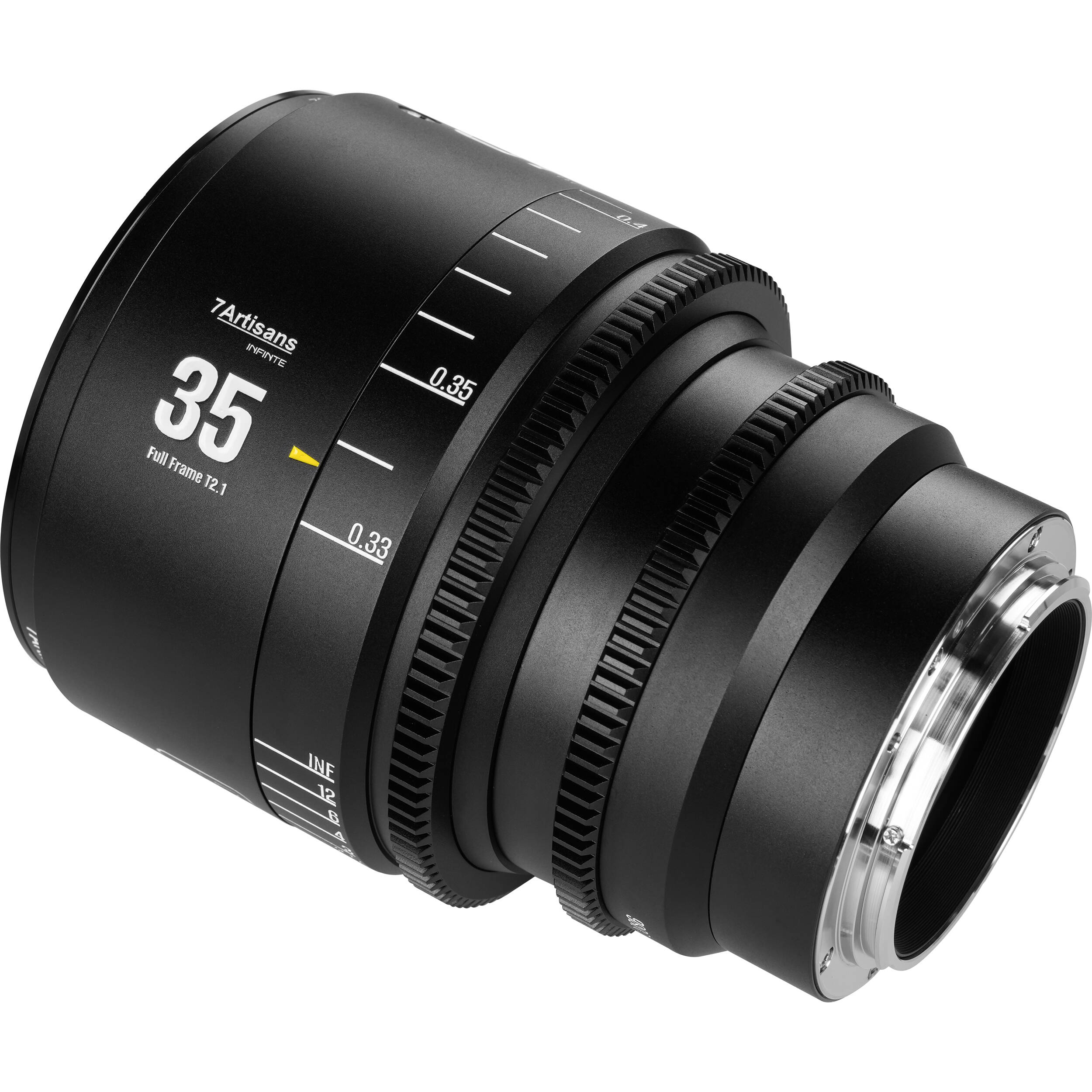 7Artisans INFINTE 35mm T2.1 Ciné Objectif (ARRI PL, Noir)