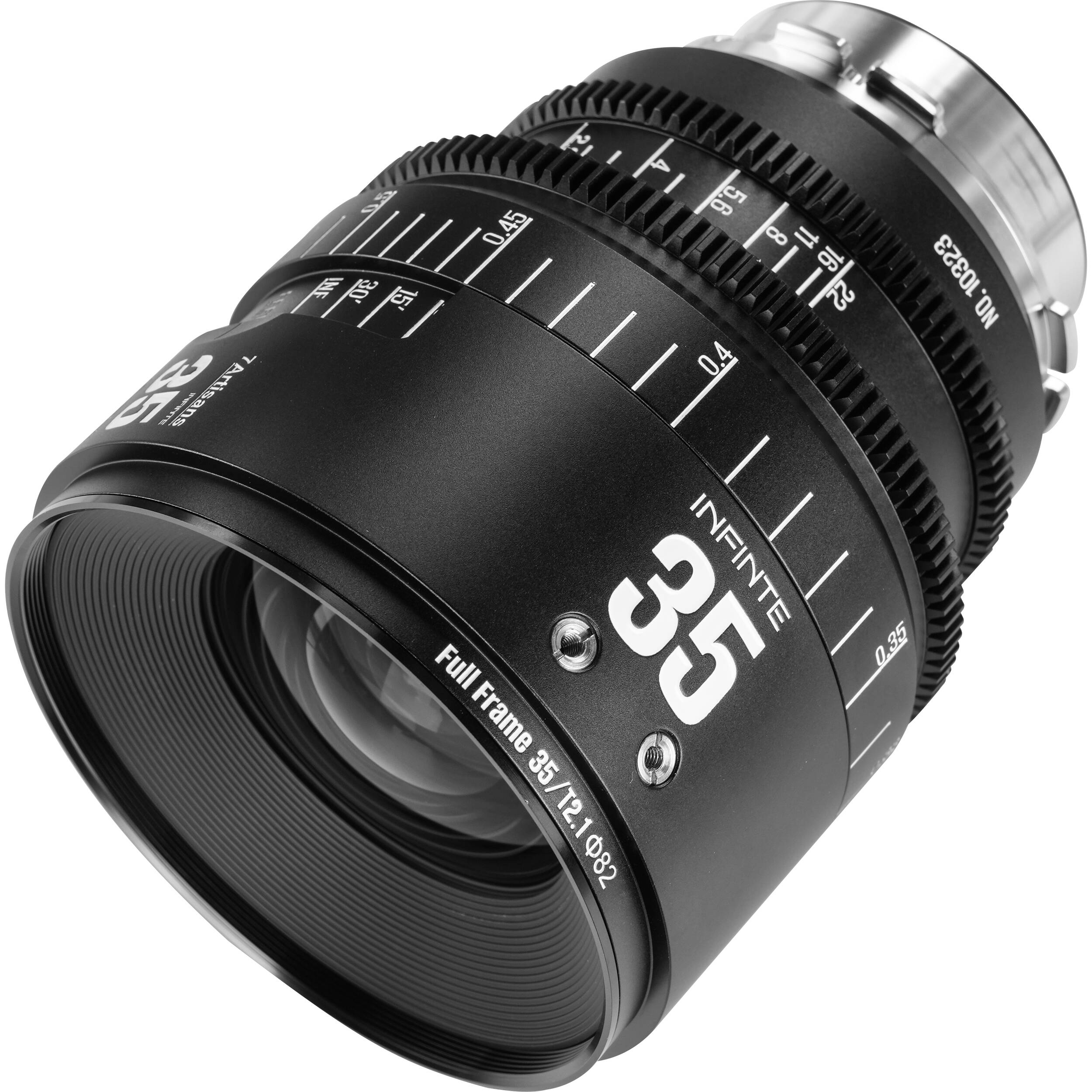 7Artisans INFINTE 35mm T2.1 Ciné Objectif (ARRI PL, Noir)