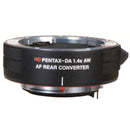 Pentax 1.4x HD Pentax-Da AF Convertisseur arrière AW pour les objectifs K-Mount