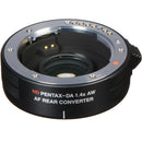 Pentax 1.4x HD Pentax-Da AF Convertisseur arrière AW pour les objectifs K-Mount