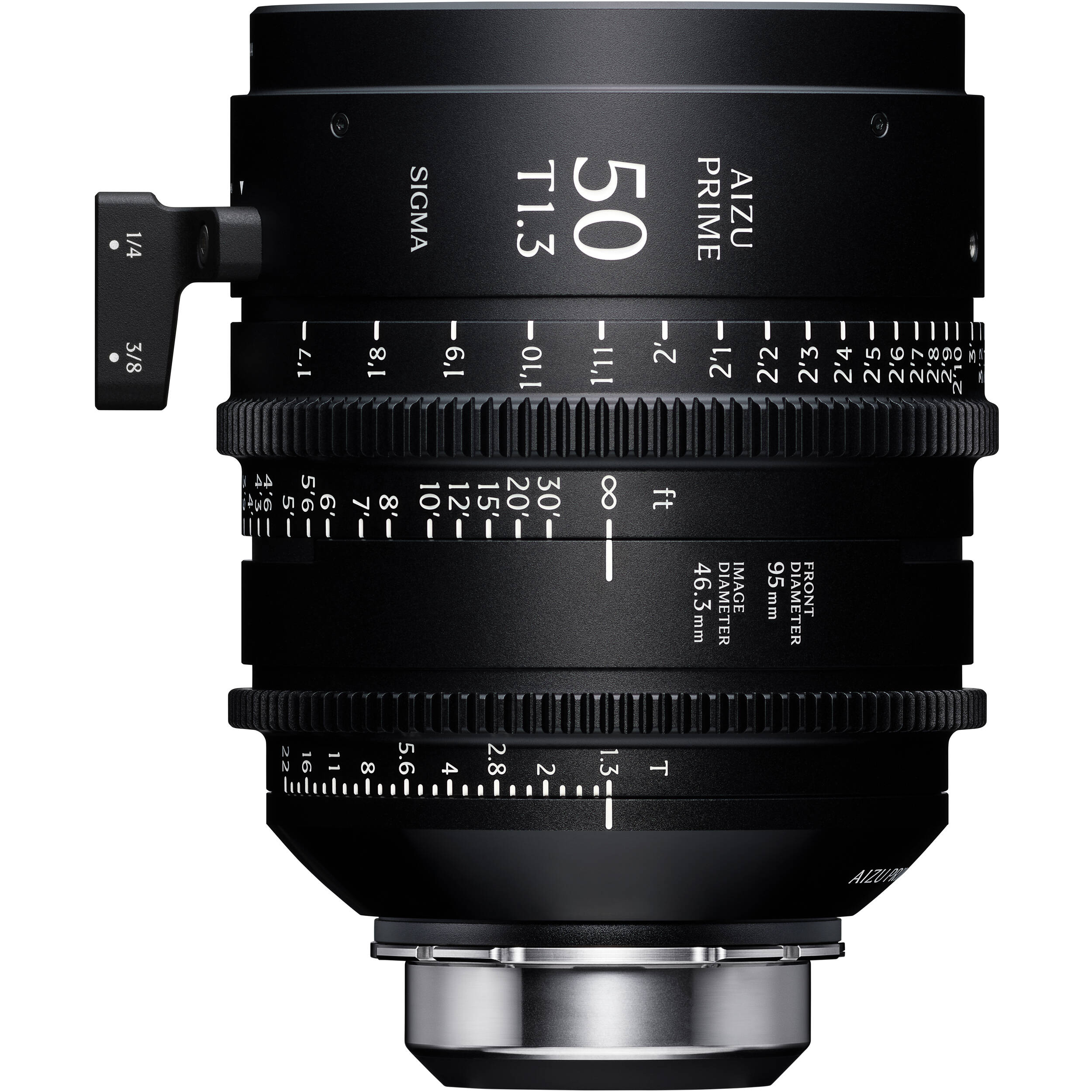 Sigma Aizu Prime 50mm T1.3 LF FL Cinéma Objectif  - Métrique (Sony E)