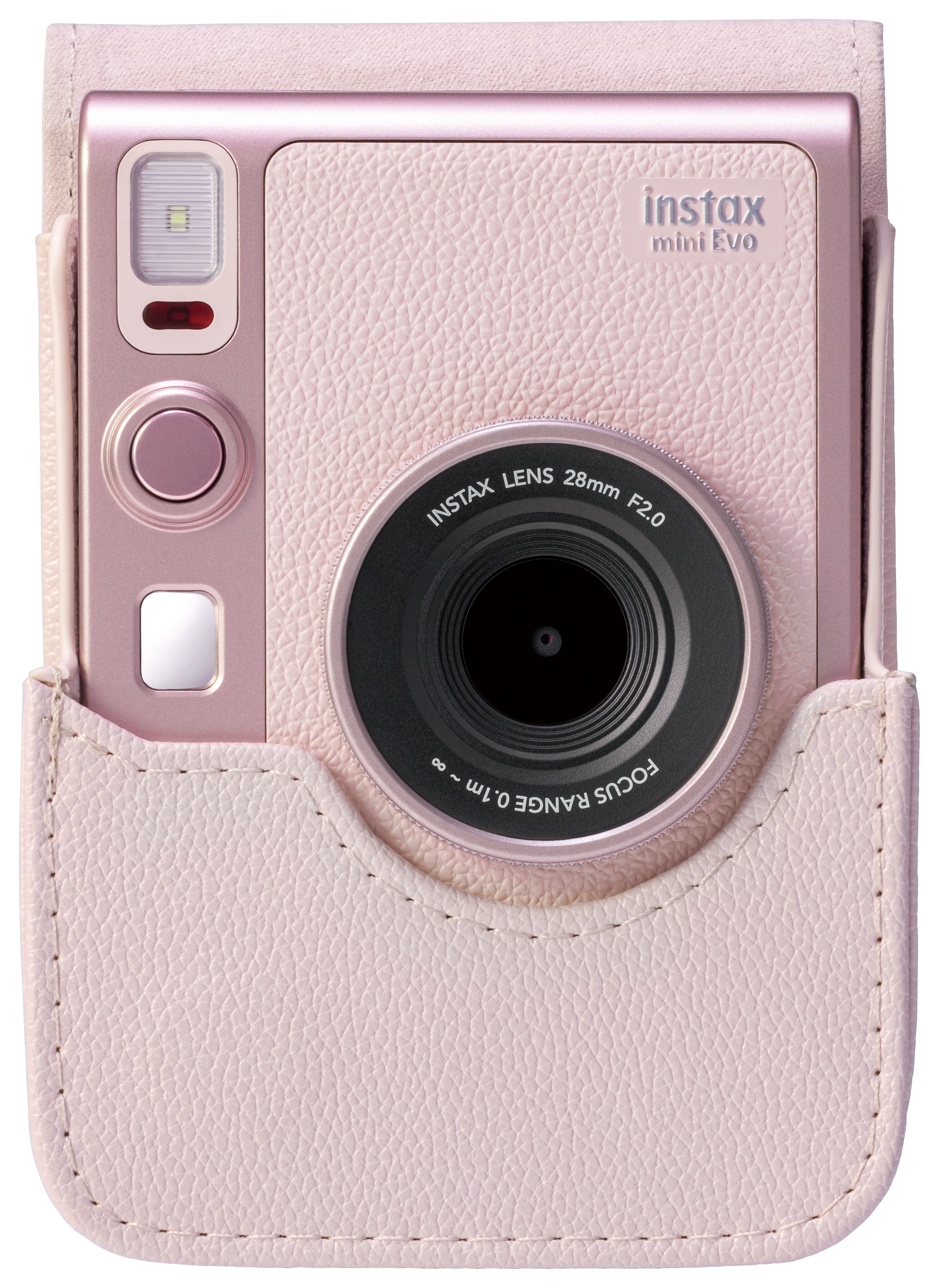 FUJIFILM INSTAX mini Evo Hybrid Instant Camera - Gentle Rose