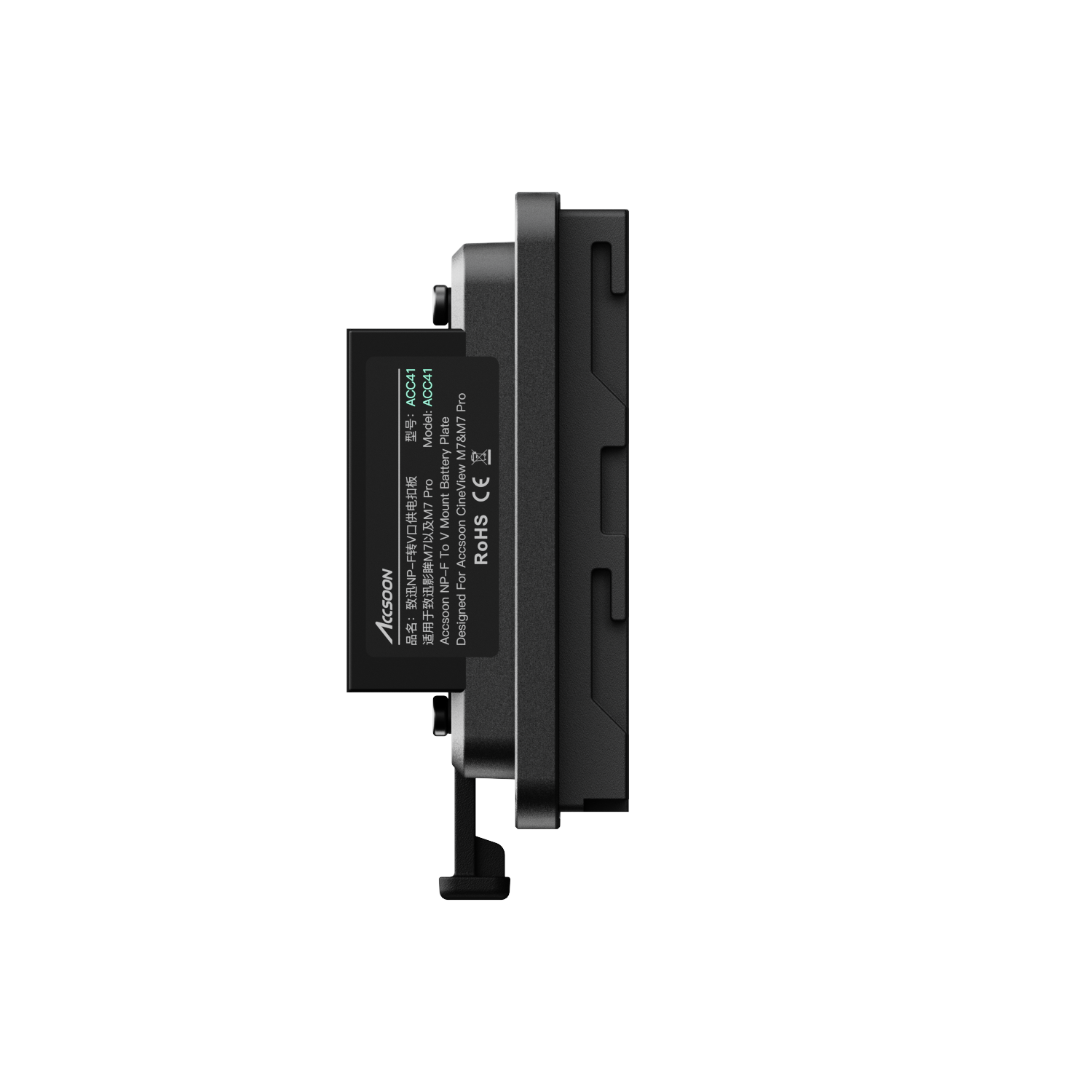 Accsoon NP-F to V- Mount Battery Plate for M7& M7 Pro