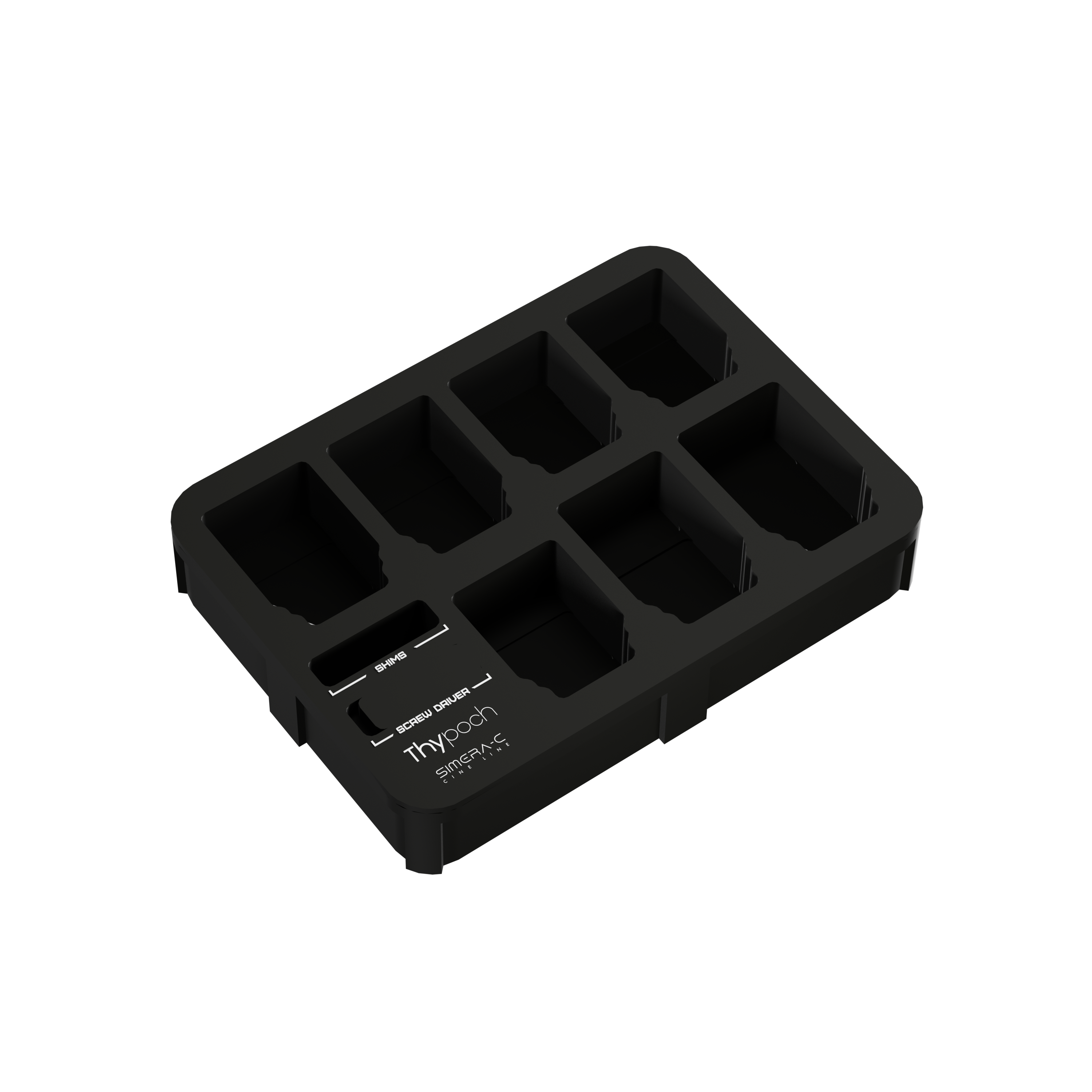 Thypoch custom foam for Simera-C in Pelican hard case (7 holes)