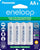 Panasonic BK3MCCA4BF Eneloop AA New 2100 Cycle Ni-MH Pre-Charged Rechargeable Batteries, 4-Pack - Damged Box