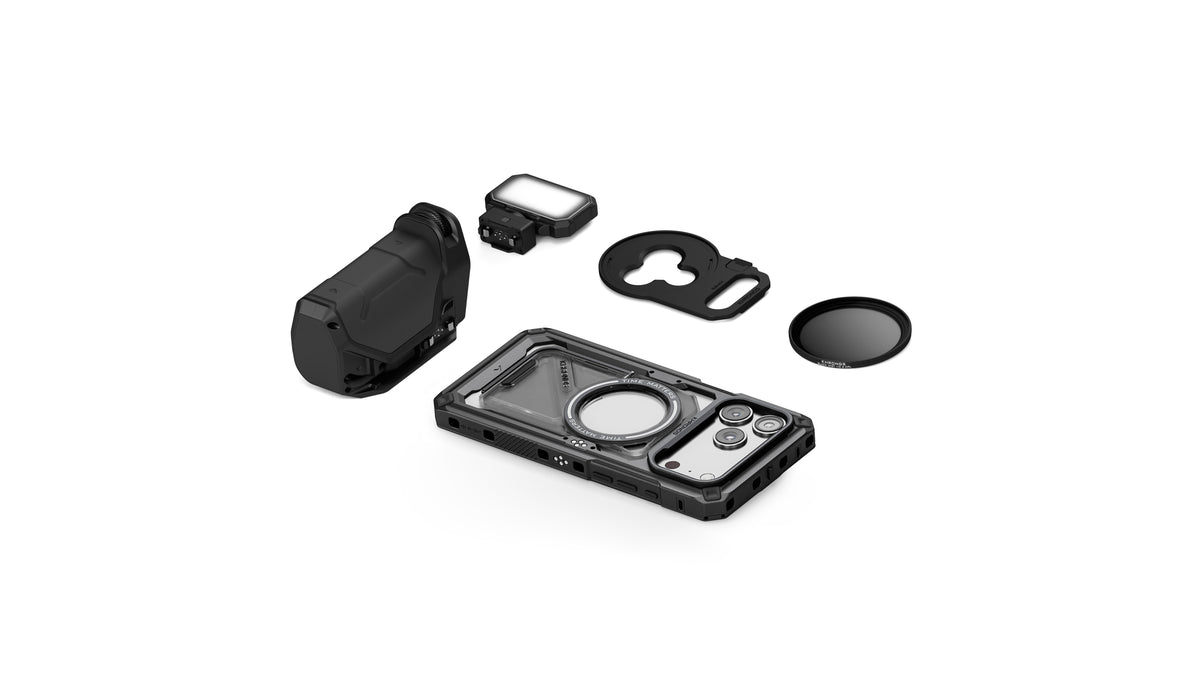 Kit Tilta Khronos pour iPhone 18 Pro Max « Street Snap » - Noir
