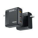 Accsoon Toprig 100W 4-BAY NP-f Fast Charger avec US Gan Charger